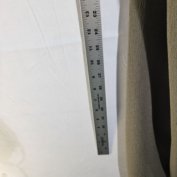 Revamped Olive Green Jumpsuit Strappy Wide Leg Tie Waist Women's Size Large - Picture 10 of 10